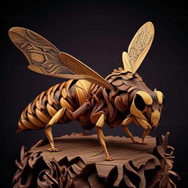 3D model Polistes chinensis (STL)